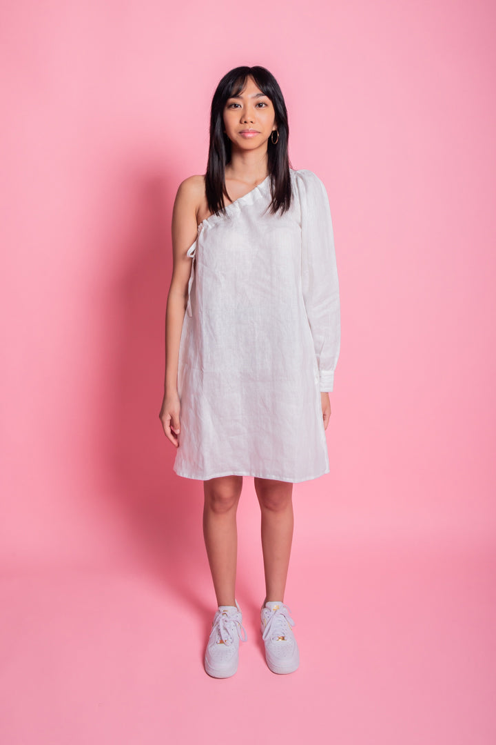 Ethical Linen Party Dress – For All Studio